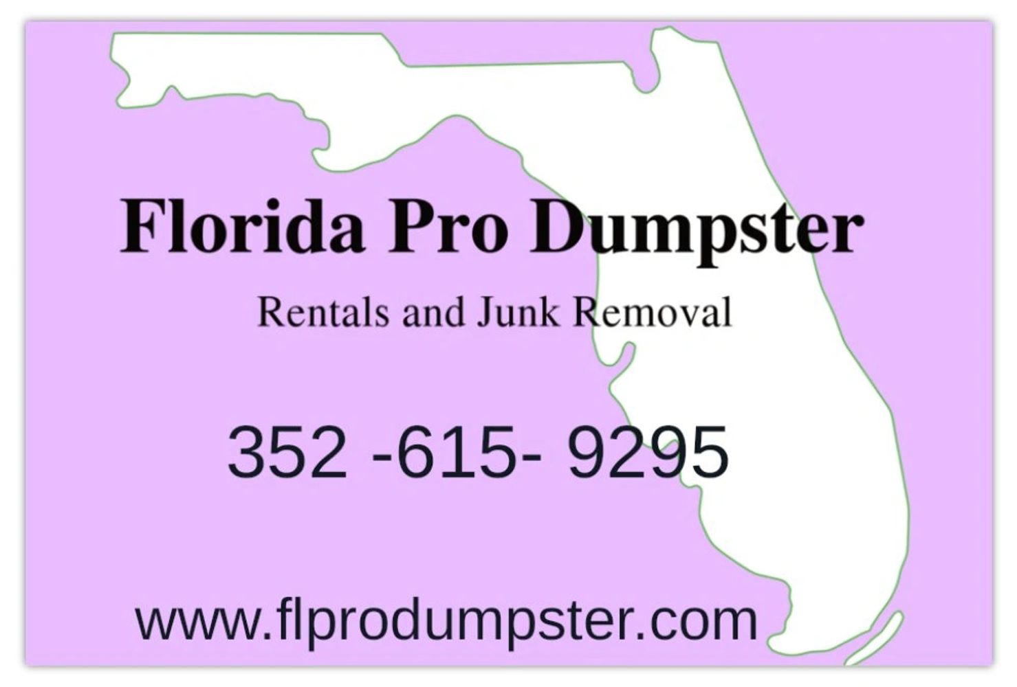 Affordable Residential Dumpster Rental Florida Pro Dumpster Rentals